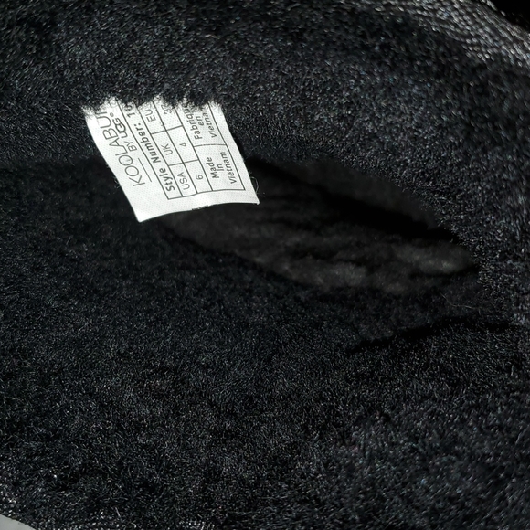 KOOLABURRA by UGG Black Faux Suede and Fur Lined Flat Heel Boots-NWOT-US… - Picture 10 of 13